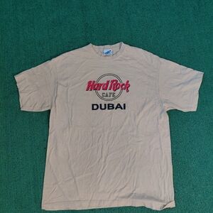 VINTAGE Hard Rock Cafe Dubai T Shirt Size XXL